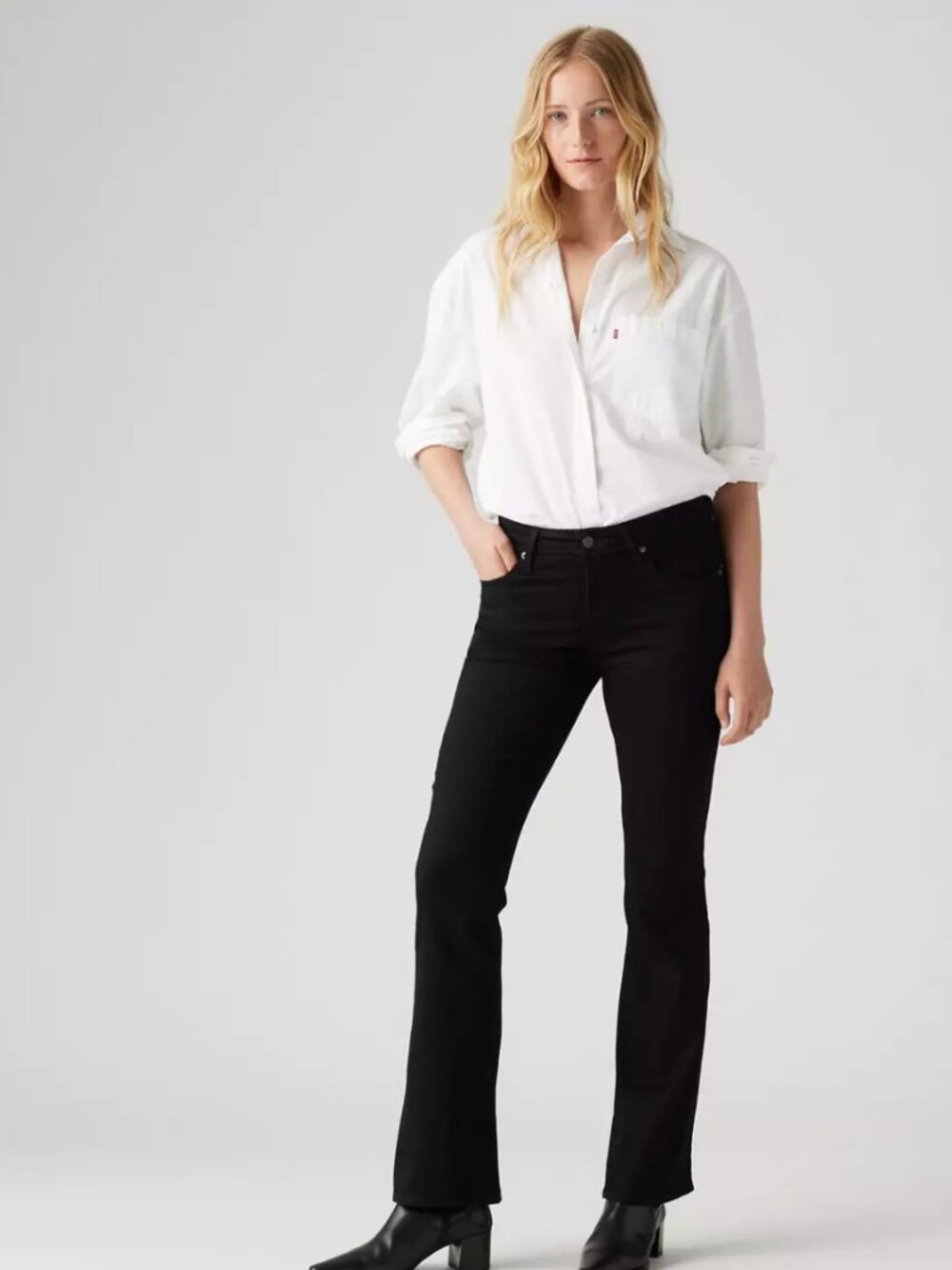 NEW Levi's Women's Black High Rise Bootcut Jeans